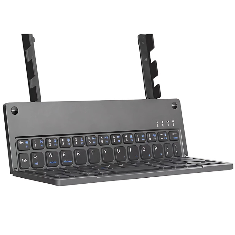 کیبورد بیسیم تاشو شارژی هارمونیکا HARMONICA با استند موبایل و تبلت