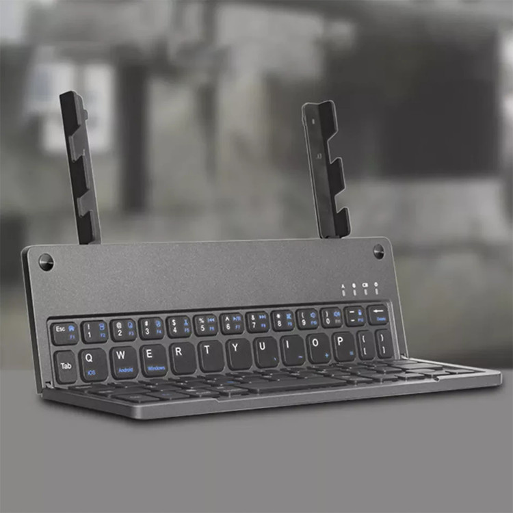 کیبورد بیسیم تاشو شارژی هارمونیکا HARMONICA با استند موبایل و تبلت