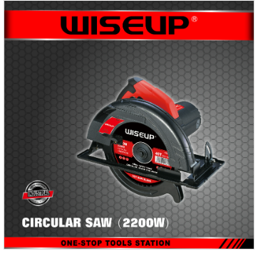 اره بشقابی 230 میلیمتر گردبر 2200 وات قدرت بالا وایزاپ WISEUP مدل 170304